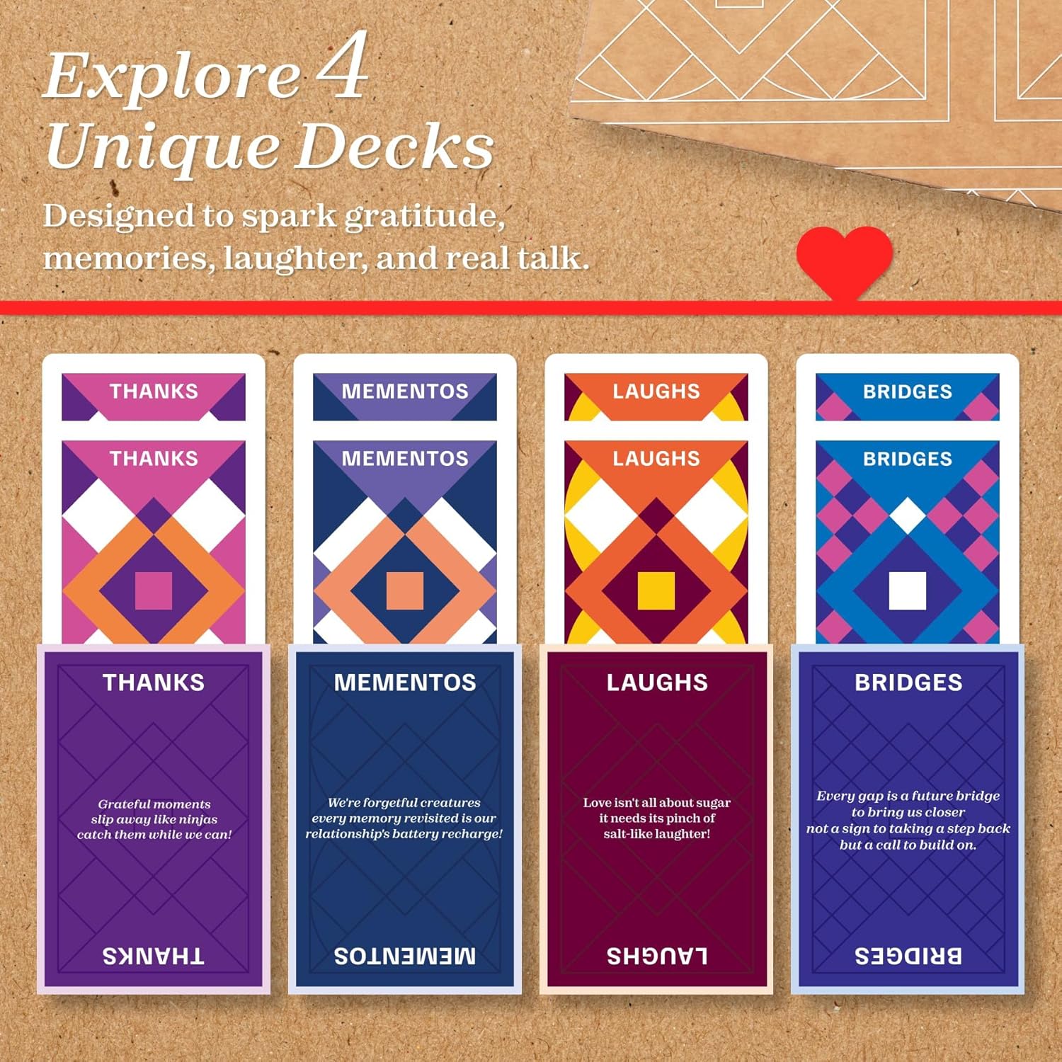 Bond Theory Card Game - Designed to Help Couples Reconnect Through Conversation