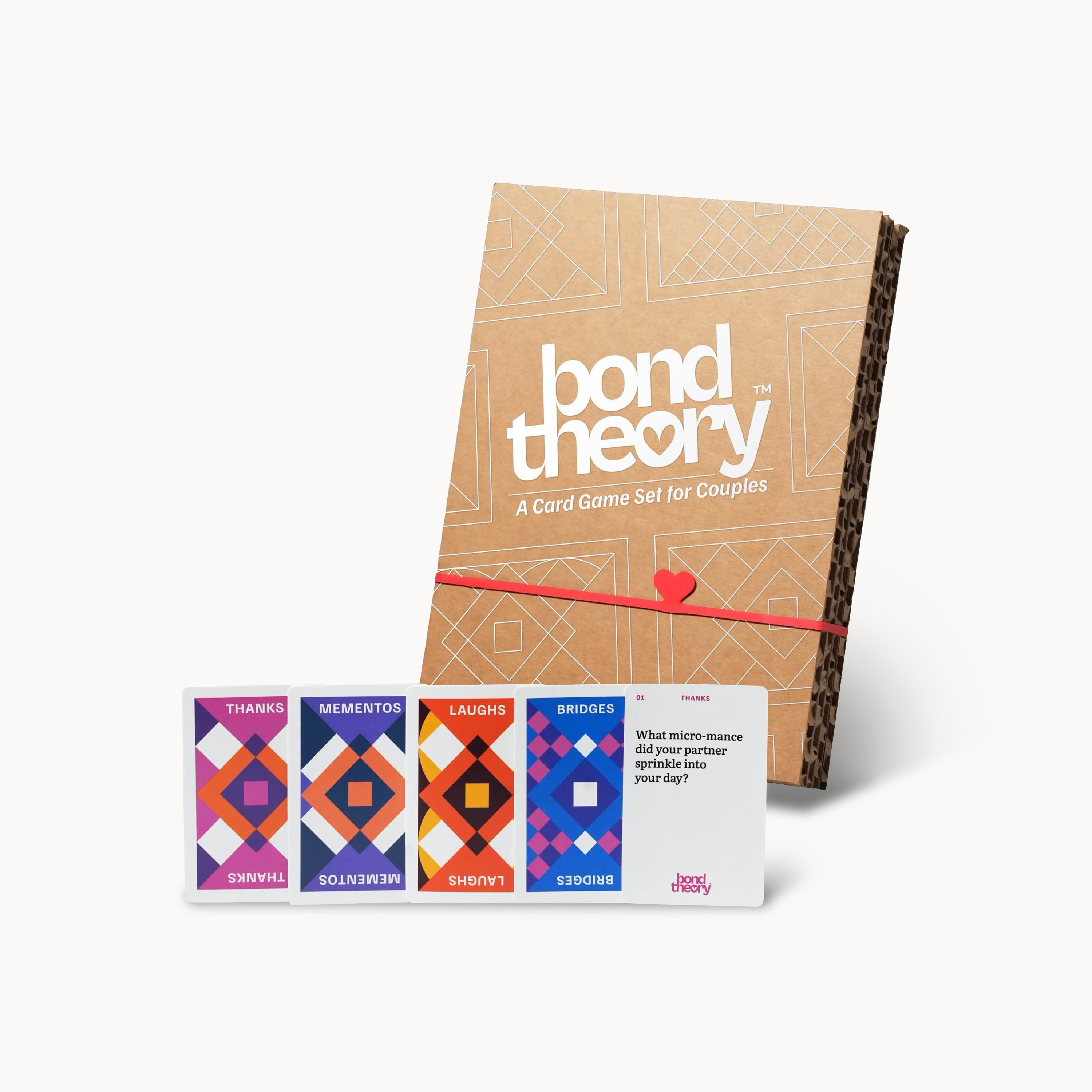 Bond Theory Card Game - Couple having a meaningful conversation